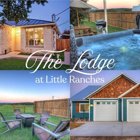 The Lodge At Little Ranches Central Sleeps 26 Wimberley Exteriör bild